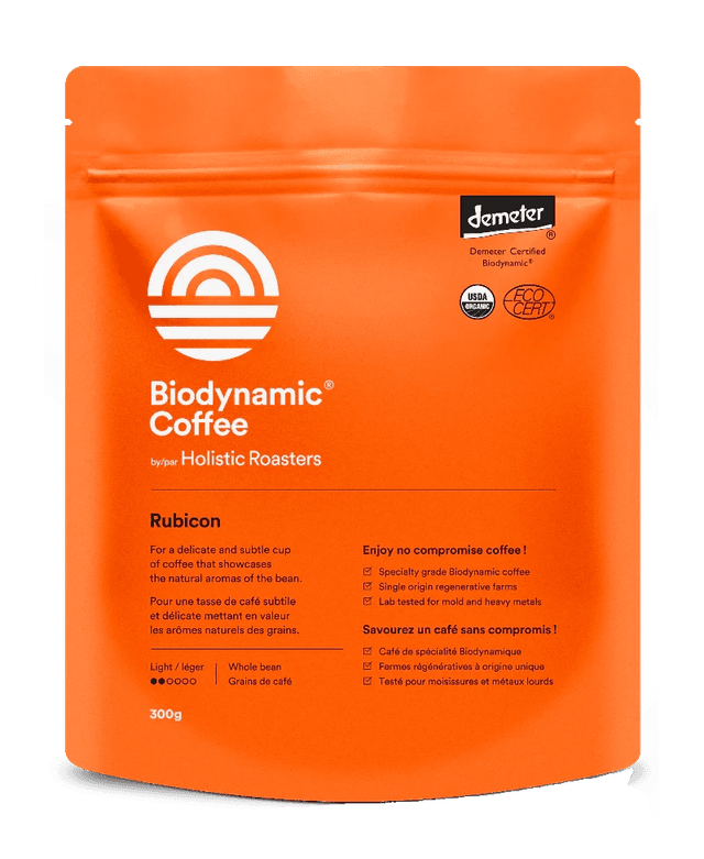 Holistic Roasters Biodynamic Coffee Rubicon