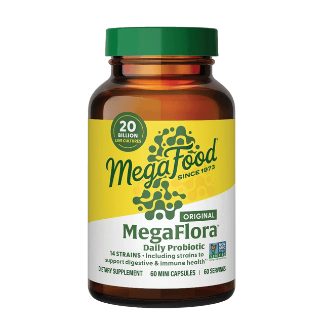 MegaFood Megaflora Probiotic 20 Billion Cfu 90 Caps