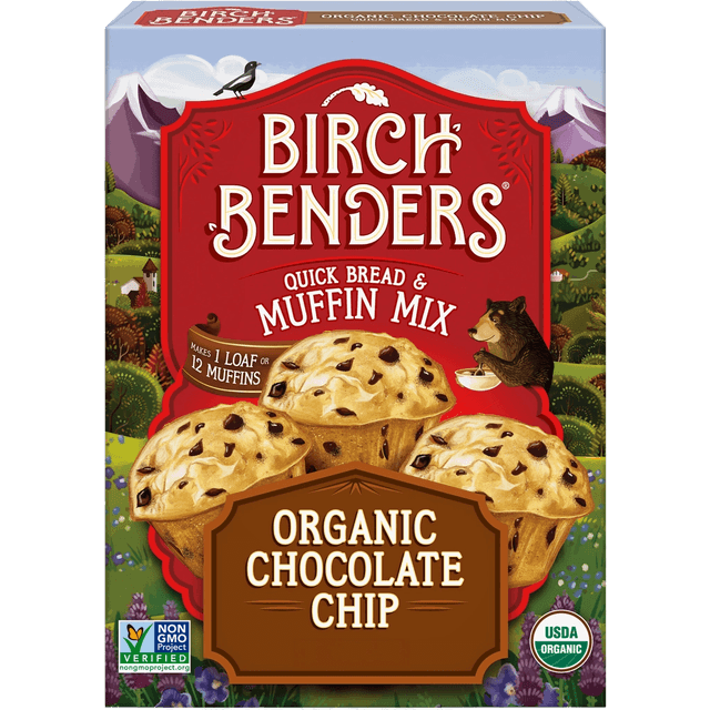 Birch Benders Organic Chocolate Chip Quick Bread & Muffin Mix