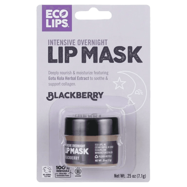 Eco Lips Intensive Overnight Lip Mask Blackberry