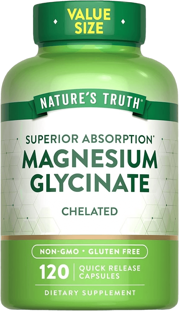 Nature's Truth Superior Absorption Magnesium Glycinate Chelated