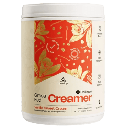 LevelUp Creamer Vanilla Sweet Cream + Collagen