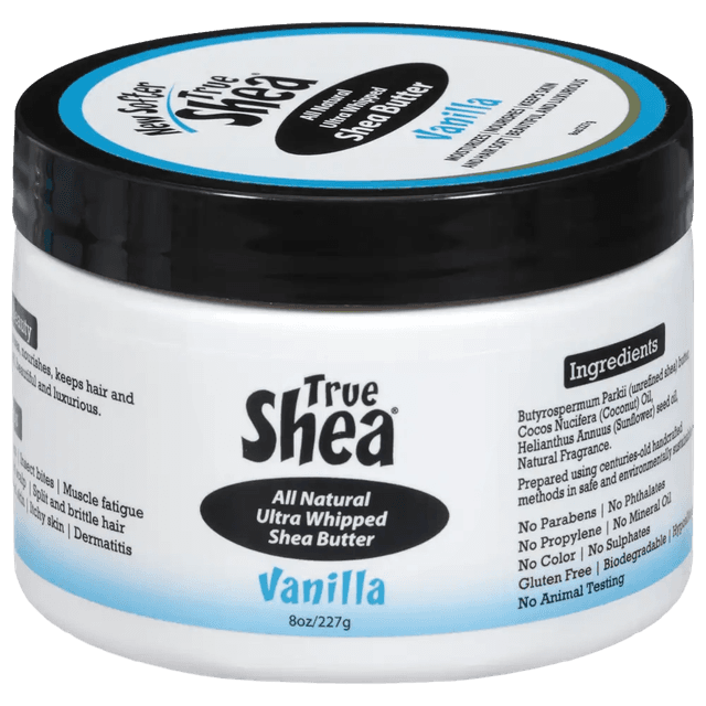 True Shea All Natural Ultra Whipped Vanilla Shea Butter