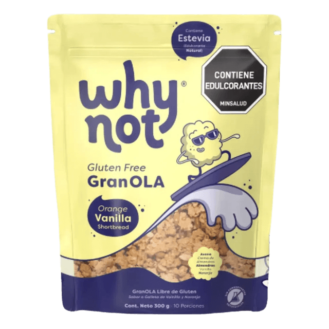 Why not? Gluten Free Granola Classic Vanilla Shortbread