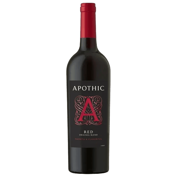 Apothic Red Original Blend glass bottle