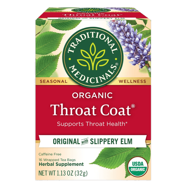 Traditional Medicinals Organic Throat Coat Herbal Tea