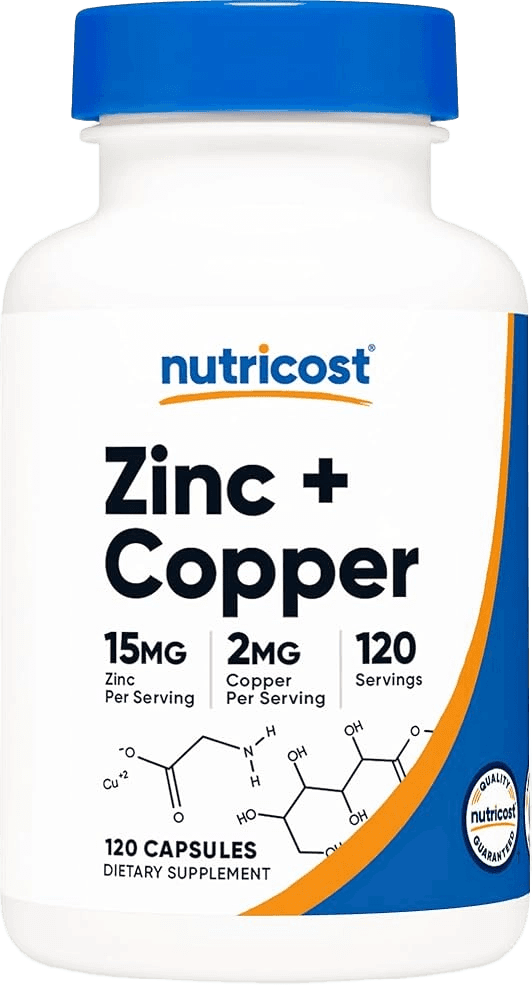 Nutricost Zinc + Copper