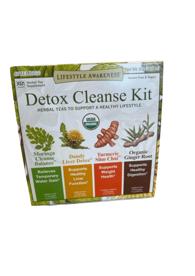 Lifestyle Awareness Detox Cleanse Kit Herbal Teas to Support a Healthy Lifestyle