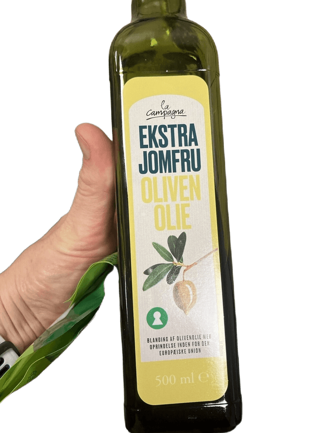 Campagnol Ekstra Jomfru Olivenolie glass bottle