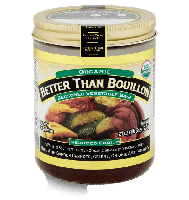 Better Than Bouillon Organic Seasoned Vegetable Base Reduced Sodium