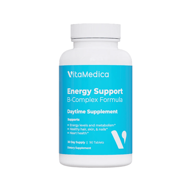 VitaMedica Energy Support Multivitamin with B-Complex Supplement 90 Tablets