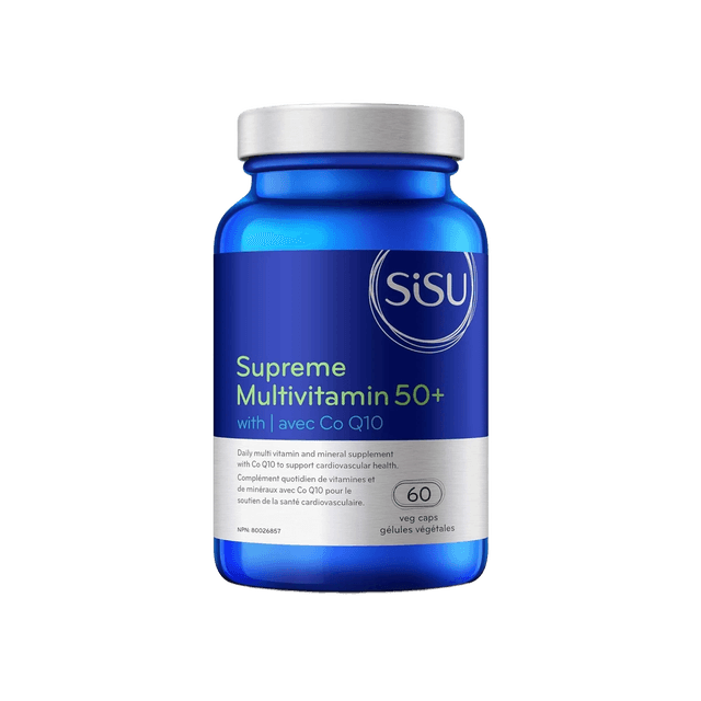 Sisu Supreme Multivitamin 50+ with Co Q10