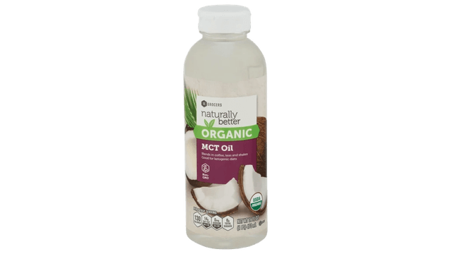 SE Grocers Naturally Better Organic MCT Oil glass bottle