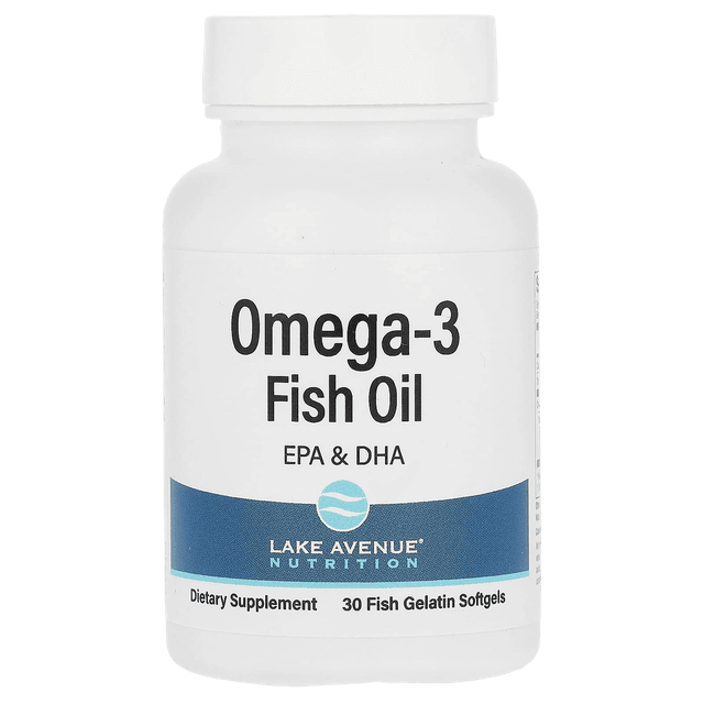 Lake Avenue Nutrition Omega-3 Fish Oil Pills