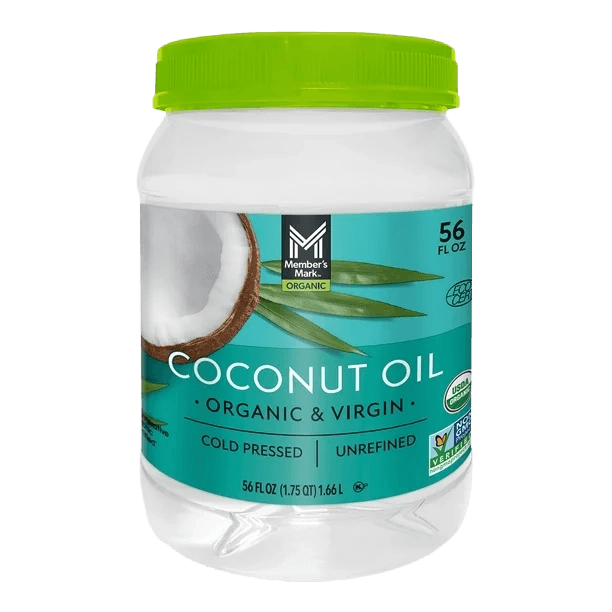 Member's Mark Organic & Virgin Unrefined Cold Pressed Coconut Oil