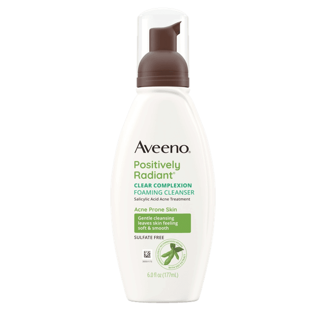 Aveeno Active Naturals Clear Complexion Foaming Cleanser with Salicylic Acid