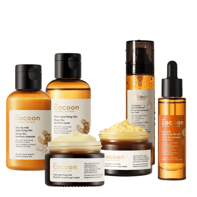 Cocoon Turmeric Radiance Skin 6 Piece Set