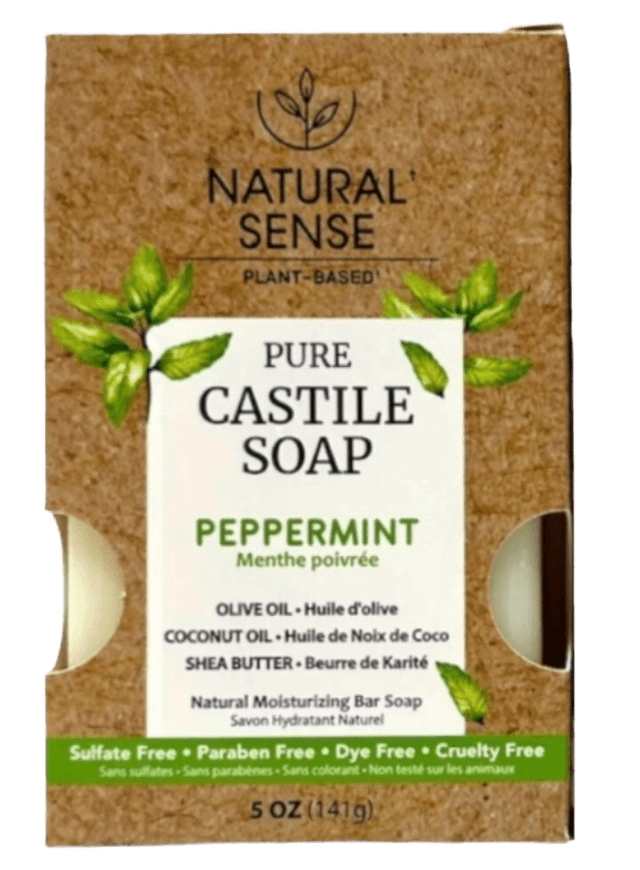 Natural Sense Pure Castile Bar Soap Rosemary Mint