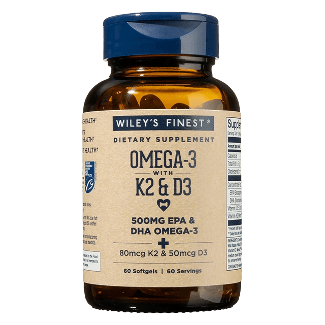 Wiley's Finest Omega-3 K2 & D3