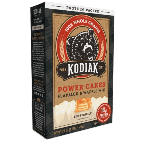 Kodiak Cakes Pancake Mix Box