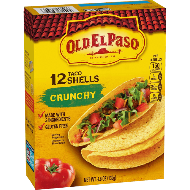 Old El Paso Taco Shells Crunchy
