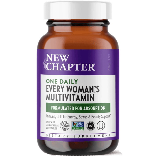 New Chapter One Daily Every Woman's Multivitamin Dietary Supplement