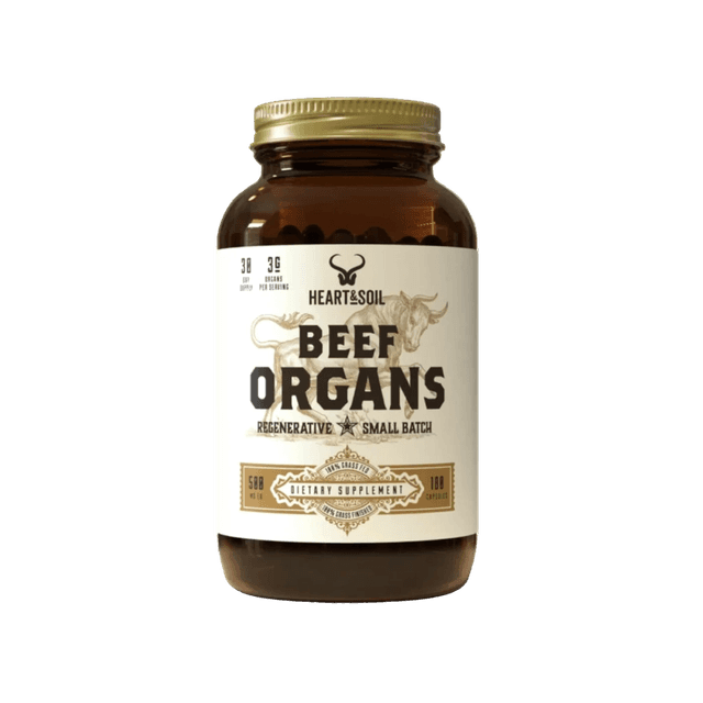 Heart & Soil Beef Organs Regenerative Multivitamin