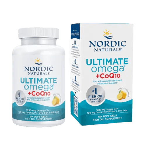 Nordic Naturals Ultimate Omega+CoQ10 Soft Gel Unflavored