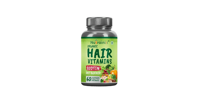 Nutrainix Organic Hair Vitamins Biotin