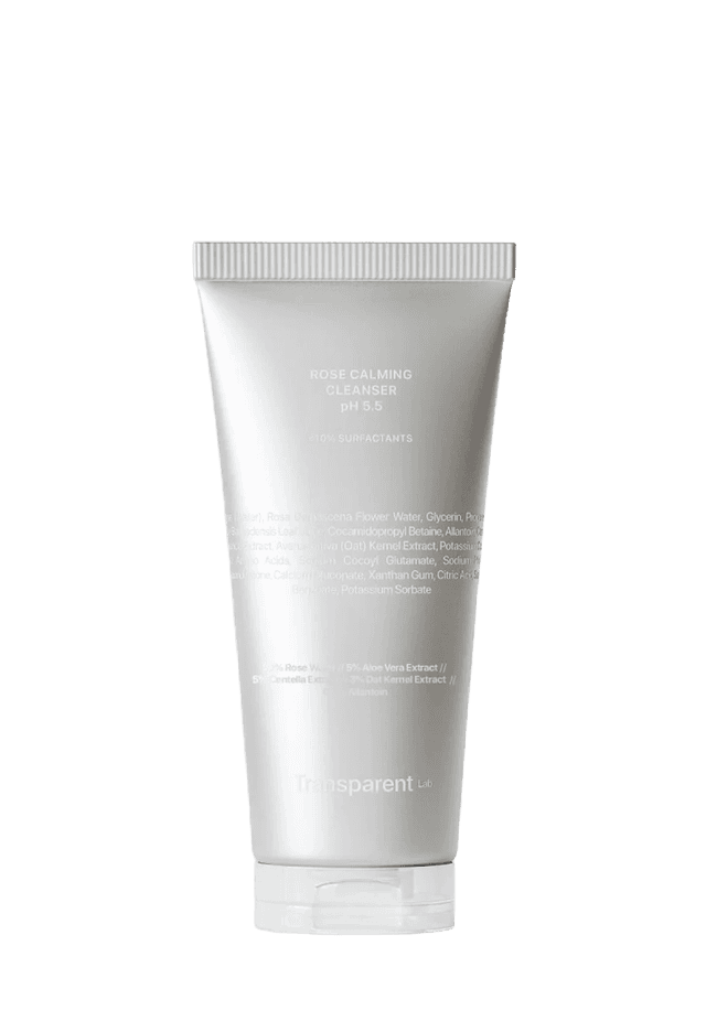 Transparent Lab Rose Calming Cleanser pH5.5