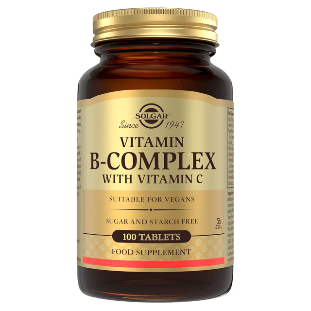 Solgar Vitamin B-Complex Plus Vitamin C