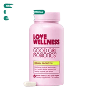 Love Wellness The Good Girl Probiotics Plastic Bottle