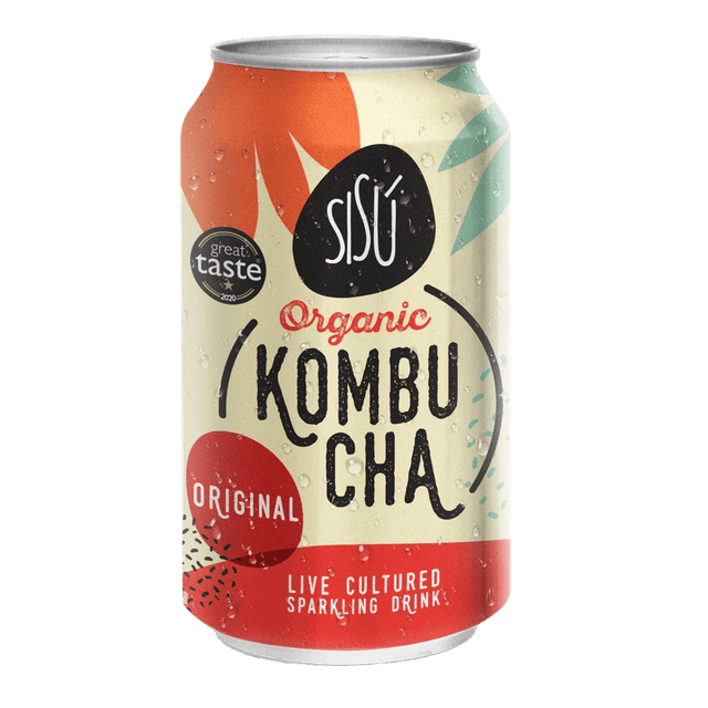 SiSú Organic Kombucha can