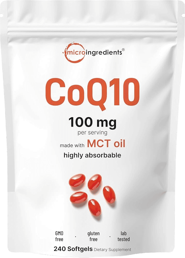 microIngredients CoQ10 400 mg with MCT oil