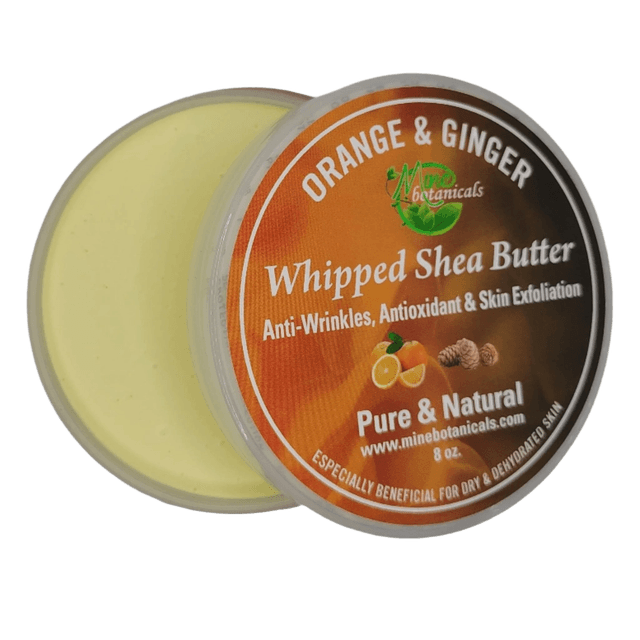 Mine Botanicals Whipped Shea Butter Orange & Ginger