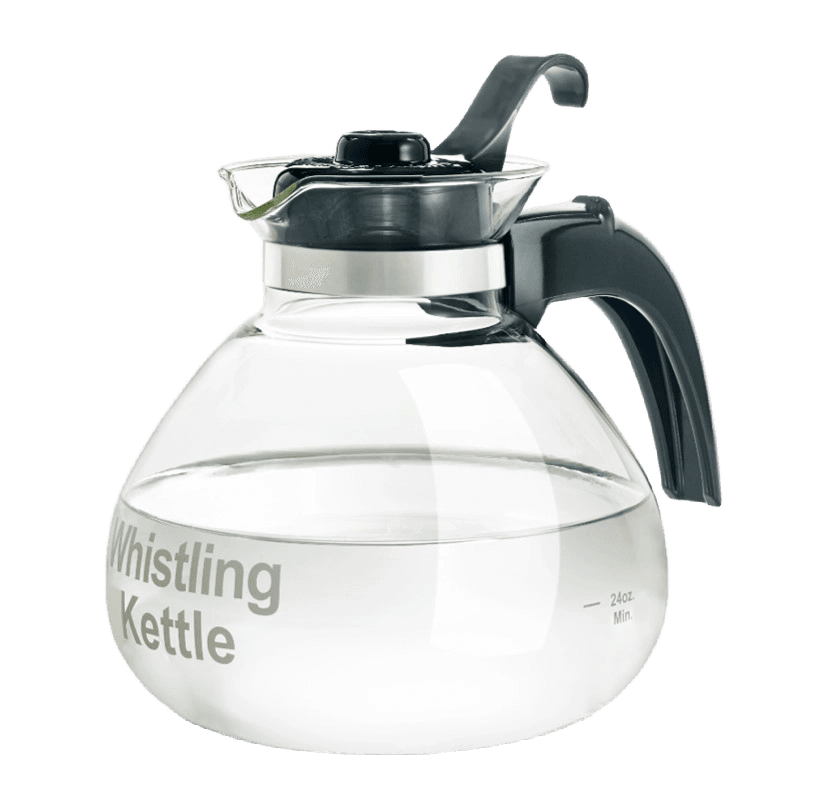 Cafe Brew Collection Glass Stovetop Kettle