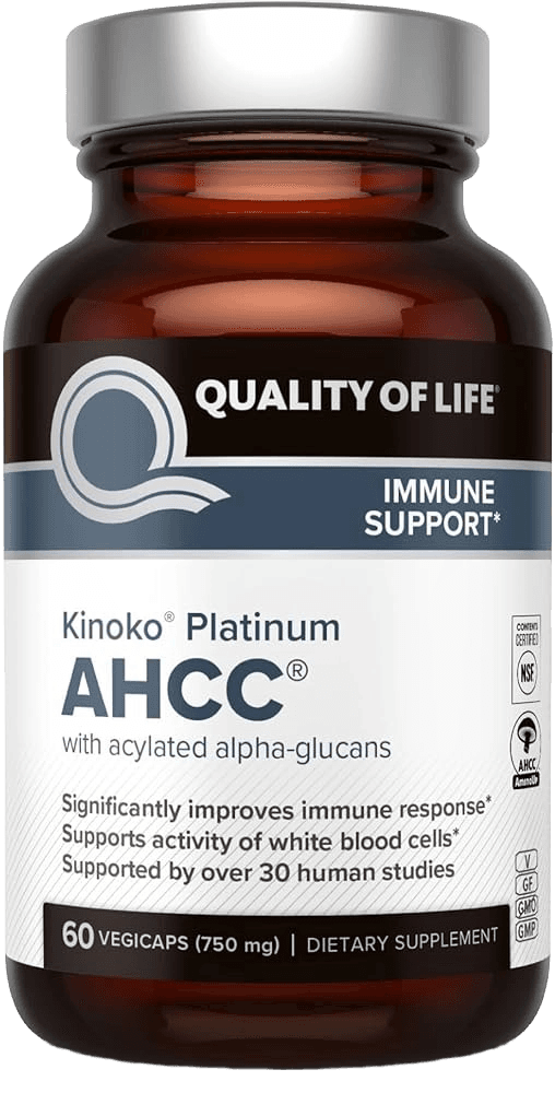 Quality of Life Kinoko Platinum AHCC Immune Support