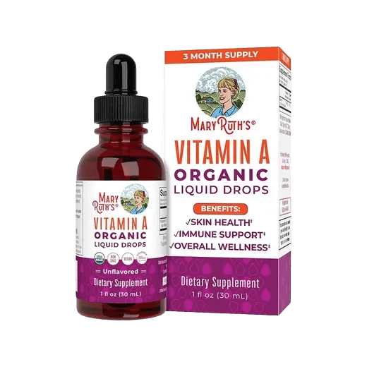 Mary Ruth's Organic Vitamin A Liquid Drops Unflavored