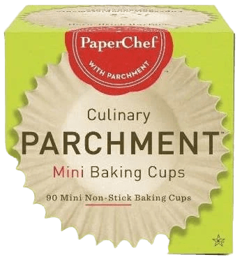PaperChef 70090 Culinary Parchment Baking Cups Mini 90