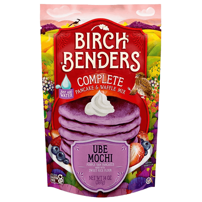 Birch Benders Ube Mochi Purple Yam Pancakes