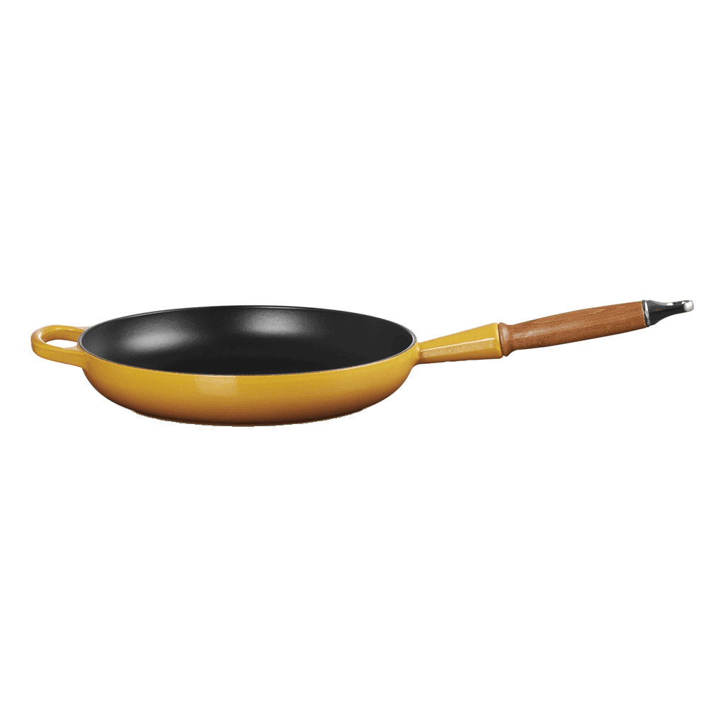 Le Creuset Enameled Cast Iron Shallow Fry Pan Nectar
