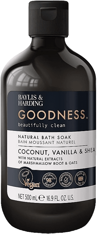 Baylis & Harding Goodness Coconut, Vanilla & Shea Natural Bath Soak