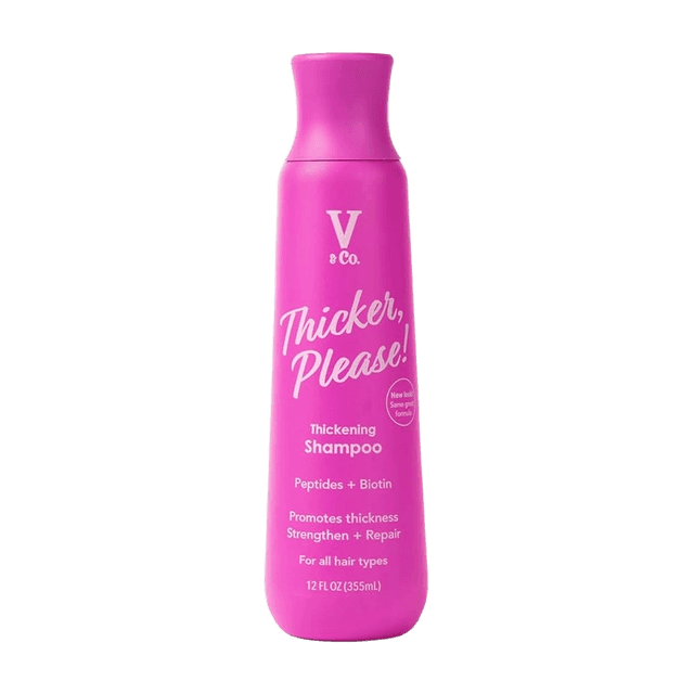 V & Co. Thicker, Please! Thickening Shampoo Peptides + Biotin