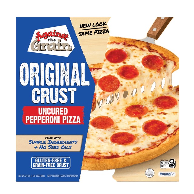 Against The Grain Gourmet Against the grain pepperoni pizza