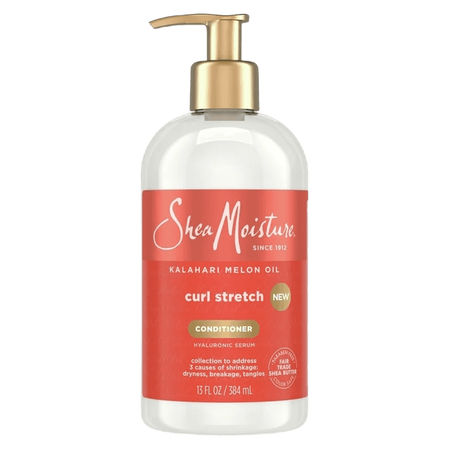 SheaMoisture SheaMoisture Curl Stretch Detangling Conditioner Kalahari Melon Oil Infused with Hyaluronic Serum Type 4 Curly Hair 13 oz