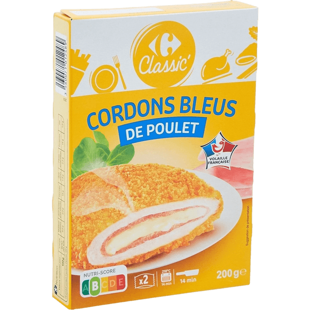 Carrefour Classic Cordons Bleus De Poulet