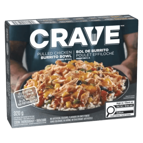 Crave Pulled Chicken Burrito Bowl