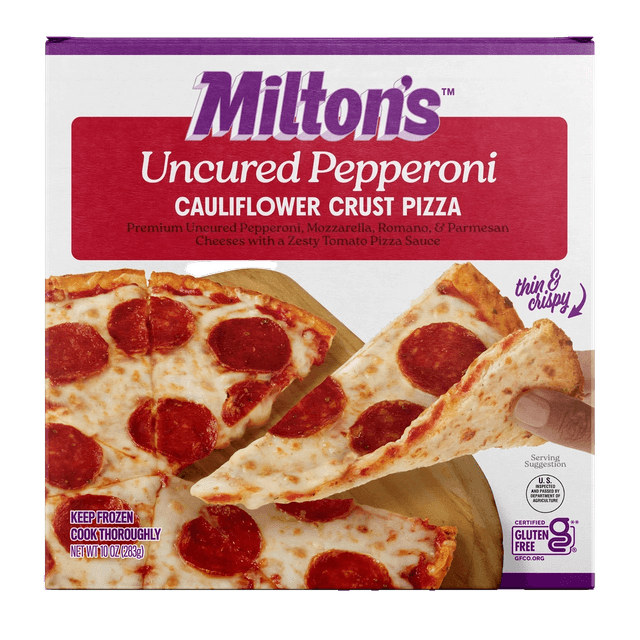 Milton's Uncured Pepperoni Cauliflower Crust Pizza