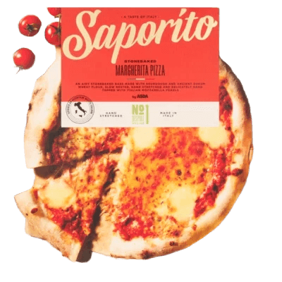 Saporito Stonebaked Margherita Pizza