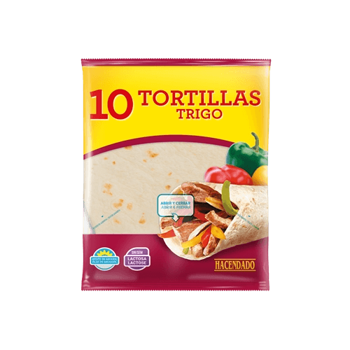 Hacendado Tortillas Trigo